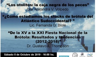 SE REALIZAR CHARLA SOBRE EL MAR ATLNTICO SUR Y LA BRTOLA